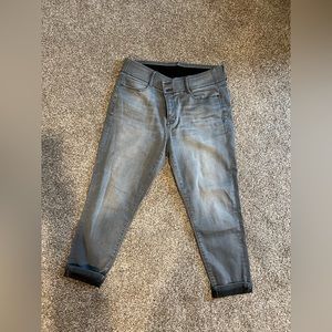 Apt 9 charcoal ankle length jeans size 14
